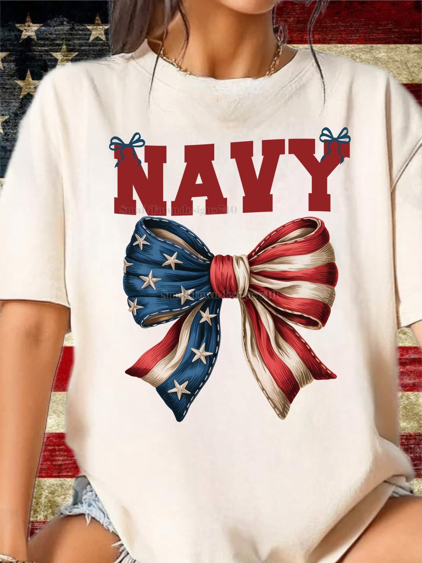 Family Military coquette Bow