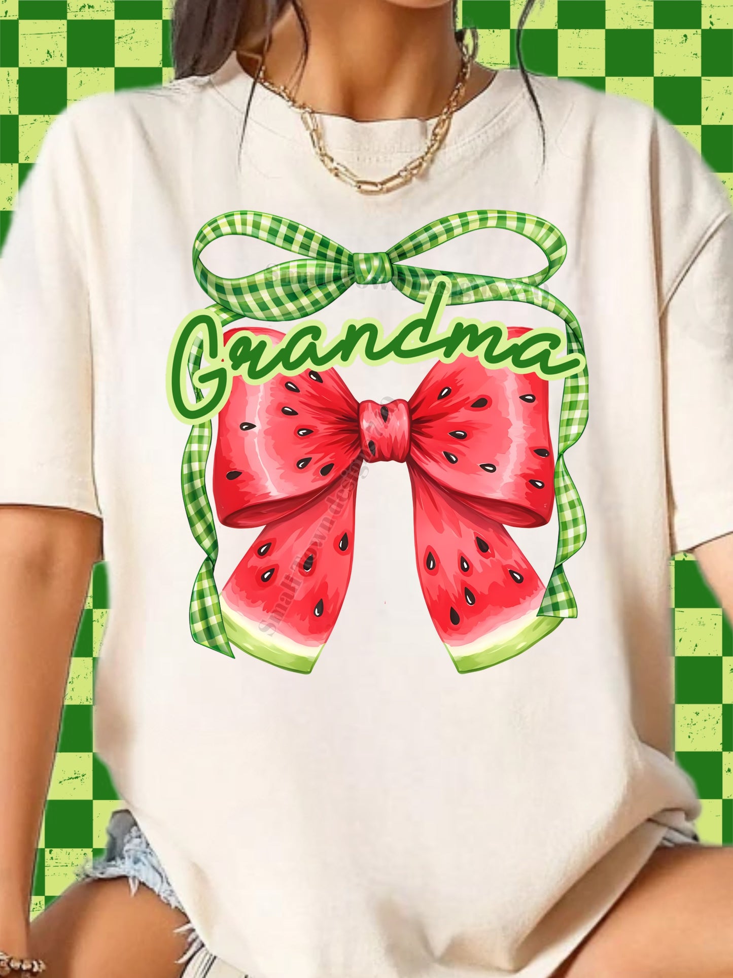 Watermelon Family Bow