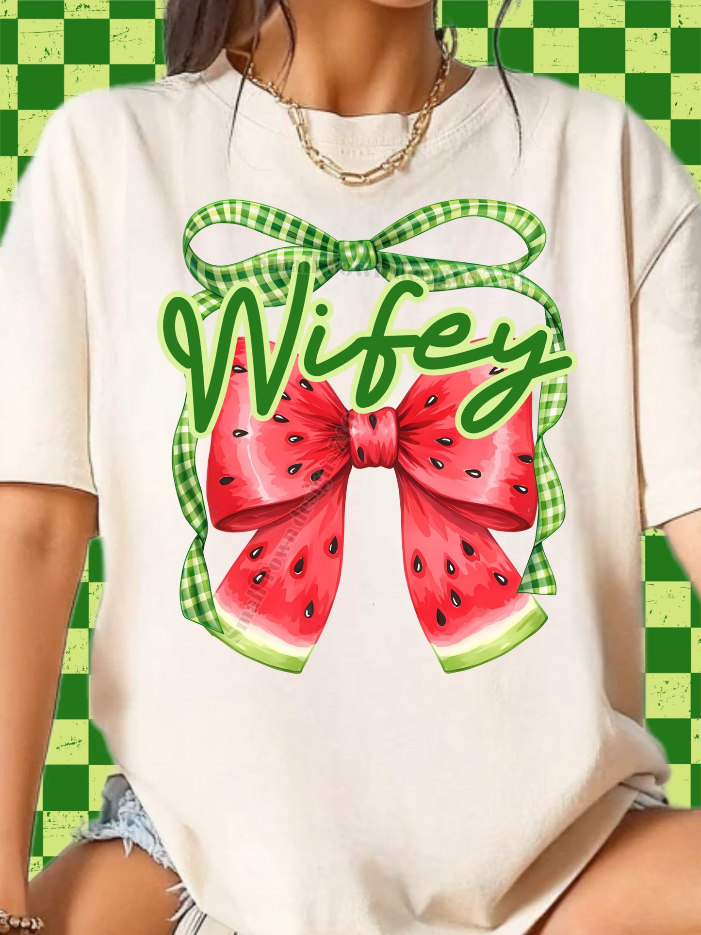 Watermelon Family Bow